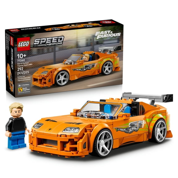 Set LEGO Speed Champions Toyota Supra MK4 de Rápido y Furioso 77260
