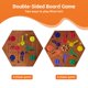 thumbnail image 3 of Juego de mesa de canicas de doble cara googgoing de madera de 15", 3 of 7