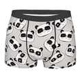 thumbnail image 5 of Uemuo Cute Panda Pattern Men's Boxer Briefs,Trunk Anti-Chafing,Comfortable, Durable, and Stylish Underwear-Large, 5 of 9