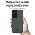 thumbnail image 3 of Mantto PU Leather Case for Samsung S21 Ultra, Retro Premium Luxury Slim Soft Non-Slip Grip Flexible Bumper Shockproof Full Body Protective Cover Phone Cases for Samsung Galaxy S21 Ultra, Gray, 3 of 8