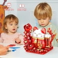 thumbnail image 5 of NAYIHOOP Red Lucky Cat Building Sets Animals with Flowers for Boys Girls Not Compatible with Lego, 5 of 5