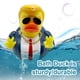 thumbnail image 2 of Trump Rubber Duck Baby Bath Toys Patitos Goma para (Gafas Trump), 2 of 4
