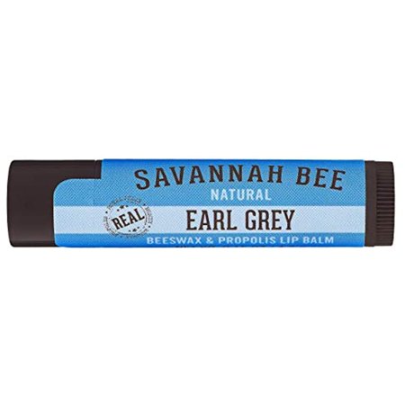 Savannah Bee Company Earl Grey Organic Beeswax Lip Balm, 3-Pack