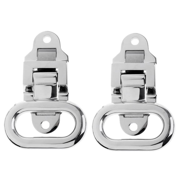 2pcs 108X81mm Diamond Non-Slip 316 Stainless Steel Folding Mast Step Marine Boat Yacht Car RV Transom Step Fold Out Step,2 x Folding Mast Step,Silver