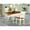 Buttermilk & Cherry, variant on East West Furniture Dining Room Set Buttermilk & Cherry, MZPL3-WHI-W