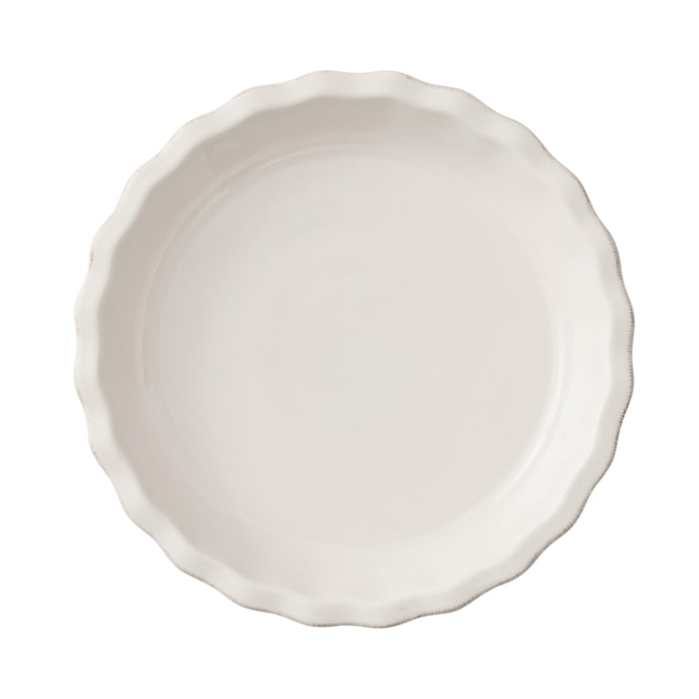Better Homes & Gardens Artisan 10.5-Inch Cream Stoneware Pie Dish photo 7
