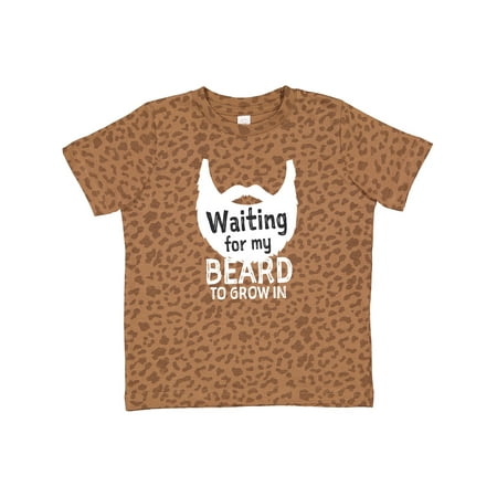 

Inktastic Waiting for My Beard to Grow in Gift Toddler Boy Girl T-Shirt