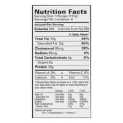 Bubba Burger® with Jalapeno Peppers Burgers 6 ct Box
