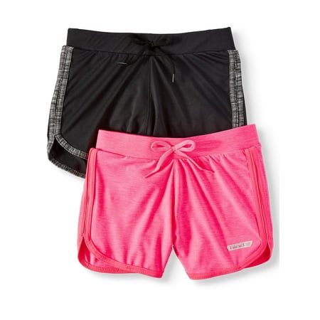 Hind Knit Active Shorts, 2-Pack (Little Girls & Big