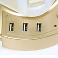thumbnail image 4 of LEEYNEER Power Strip Surge Protector-Power Strip Tower with 3 USB Ports&16  Socket Plugs   6.6 Feet Long Extension Cord- Charging Station Vertical Sock, 4 of 9