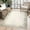 Taupe, variant on Homhougo Area Rug 5x7 Machine Washable, Modern Bordered Non-Slip Carpet, Stain Resistant Low-Pile Accent Rug for Bedroom, Dining, Office, Farmhouse, Taupe