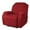 big red, variant on Recliner Chair Cover Soft Recliner Sofa Slipcover with Side Pockets Washable Furniture Protector Cover for Dog Cat Pets