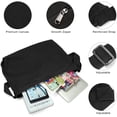 thumbnail image 7 of Canvas Hobo Bag, Shoulder Bag Unisex Canvas Crossbody Bag with Zipper and Adjustable Strap Handbag Large Tote Bag, 7 of 7