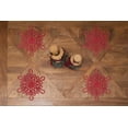 thumbnail image 3 of Red Snowflake Charger, 3 of 4