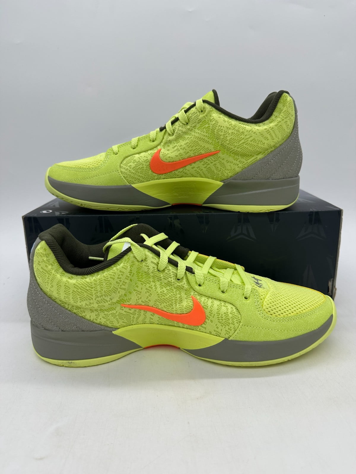 Nike JA 2 Men\'s Size 12 Lemon Twist Neon Grey Basketball Shoes FD7328 701 Nike JA 2 Men main image 4