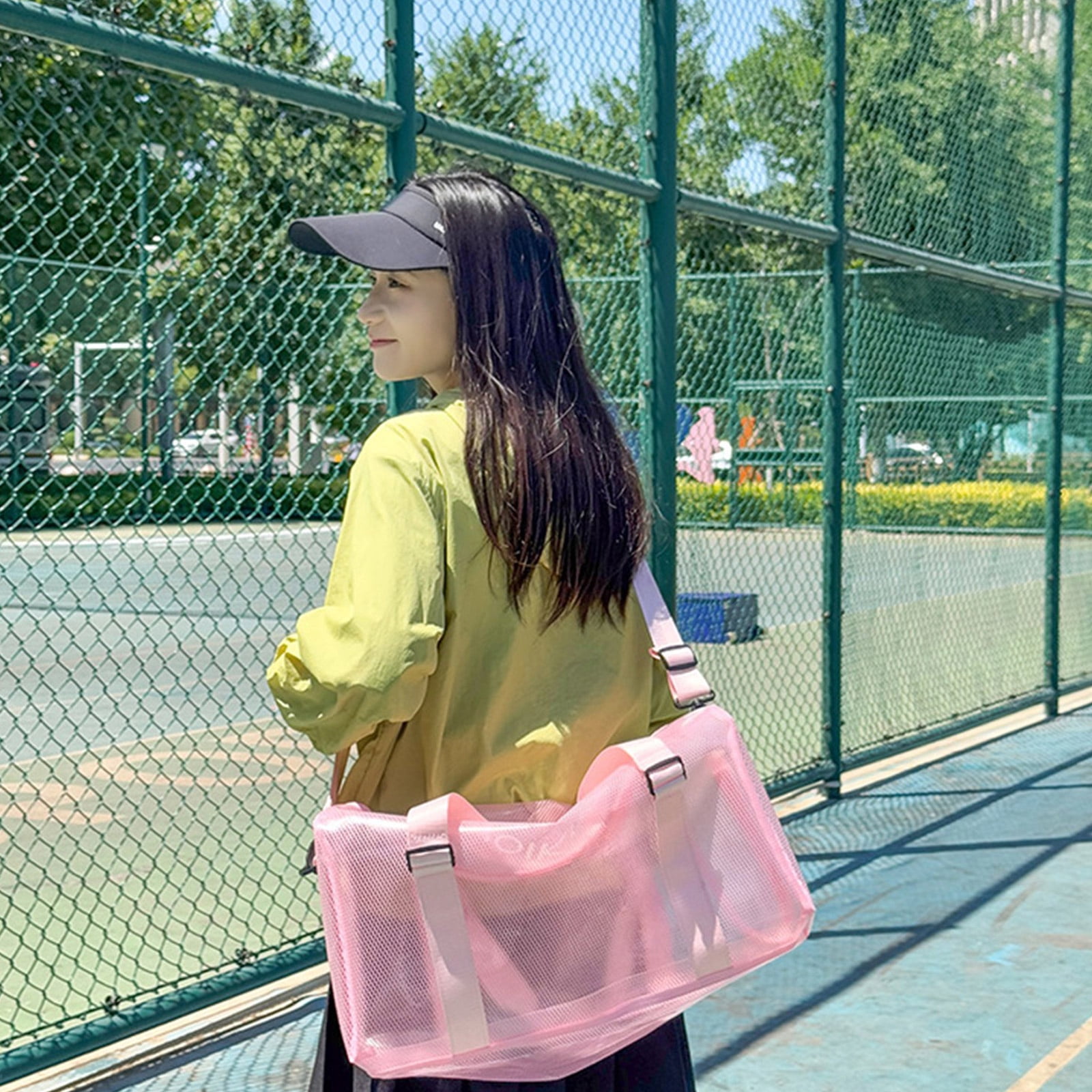 Sport PVC Duffle Bag Waterproof Lightweight Design Shoulder Bags For Fitness Travel And Daily Use