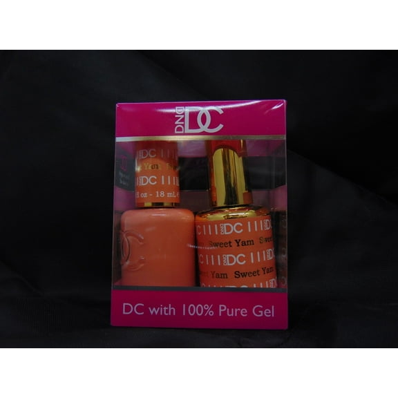 DND - DC Duo Soak off Gel & Matching nail polish, #111 - Sweet Yam