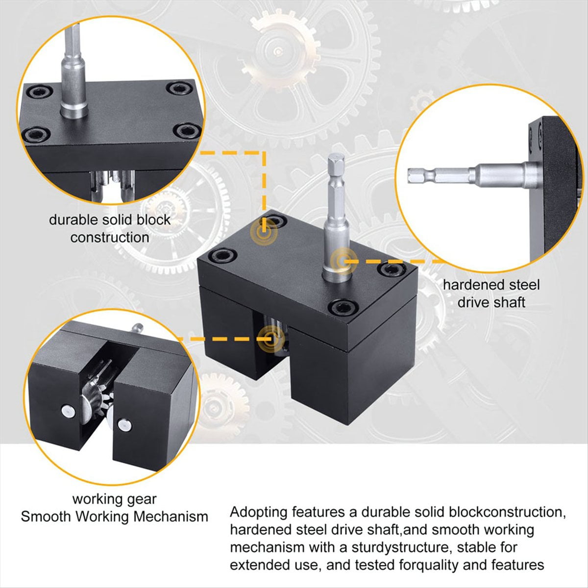 C5A2 Impact Power Assisted Crimper-High Speed Electric Metal Duct Crimping Tool for Air Conditioner Installation Repair