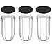 thumbnail image 3 of 16oz Cups 6 Piece Set - 3 Replacement Cups WITH LIDS for Magic Bullet Blender LIDS INCLUDED, 3 of 4