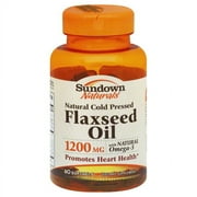 Rexall Sundown Sundown Naturals Flaxseed Oil, 60 ea