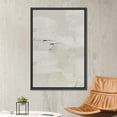 thumbnail image 2 of HFDF Canvas Print Wall Art White Grunge Paint Stroke Collage Abstract Shapes Illustrations Modern Art Decorative Bohemian Relax/Calm Nordic for Living Room, Bedroom, Office - Black 11x14inch Framed, 2 of 6