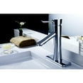 thumbnail image 2 of Saga Series Single Hole Single-Handle Low-Arc Bathroom Faucet in Polished Chrome, 2 of 5
