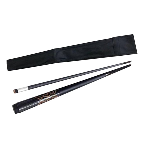 TTETTZ Pool Cue Portable Billiards Pool Cue Stick Pool Stick for Men Women Training Gold