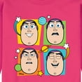 thumbnail image 2 of Toy Story 4 - Buzz Grid - Men's Crew Neck Fleece Pullover, 2 of 4