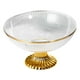 thumbnail image 1 of Bearachild Encantador soporte de exhibición decorativo para postres y cuencos con Pedestal para encimera de cocina y hogar Organizadores de utensilios de cocina Claro 24.7 x 14 cm, 1 of 6