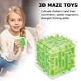 thumbnail image 2 of Maze Magic Cube Puzzle Brain Game Labyrinth Ball 3D Cube Mejora los juguetes de desafío Tmvgtek juguetes de los niños, 2 of 4