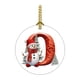 thumbnail image 5 of 2024 26 Letter Christmas Snowman Christmas Pendant - Acrylic Car Pendant Saint, 5 of 5