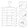 thumbnail image 4 of unbranded Organizador De Con Colgador De Hierro Negro Para Brasieres Y Prendas En Closet, 4 of 8