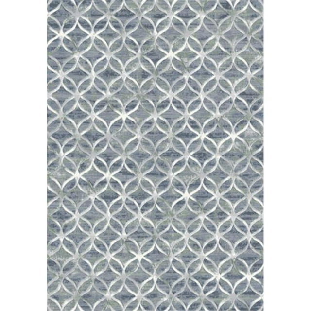 Dynamic Rugs EC69633965666 Eclipse Rugs, Blue - 5.3 x 7.7 in.
