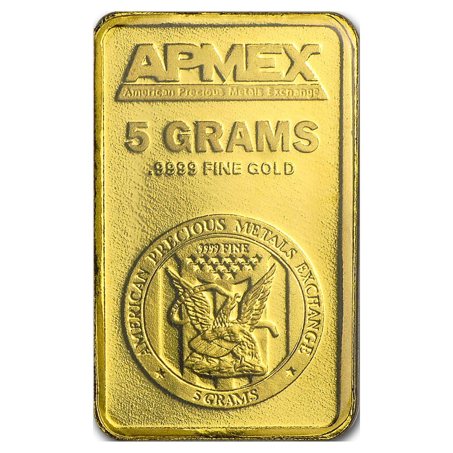 5 gram Gold Bar - APMEX (TEP)