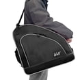 thumbnail image 7 of WOLT Black Ice Skate Roller Skate Bag, Inline Skate Bag with Adjustable Shoulder Strap, 7 of 7