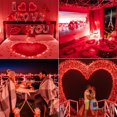 thumbnail image 4 of Cadenas de luces MYGOTO 10m 100 LEDs luces de hadas impermeables rojas, 4 of 7