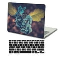 thumbnail image 5 of KSK KAISHEK Only Compatible MacBook Pro 14 inchs Case 2021 - 2023 Released Model A2779 A2442, Plastic Hard Shell + Black Keyboard Cover, Flower 1676, 5 of 5