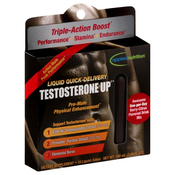 Applied Nutrition Liquid QuickDelivery Testosterone Up Berry Citrus