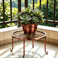 thumbnail image 7 of OCCOA Heavy Duty Metal Flower Pot Stand for Indoor Outdoor, 12 Inch Round Plant Container Holder with 4 Support Points, Rustproof Iron ,Multicolor, 7 of 7