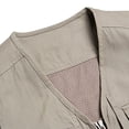 thumbnail image 4 of Awdenio Men's Outdoor Vest Leisure Jacket Lightweight Vest With Zip Many Pockets, 4 of 8