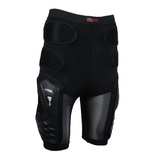 Pantalones de Protectora, Pantalones Cortos de Protección para El Cuerpo de Trabajo Pantalones de de Esquí de Motocicleta Par - Negro XL SG Macarena Motocicleta Armadura Pantalones Engranajes
