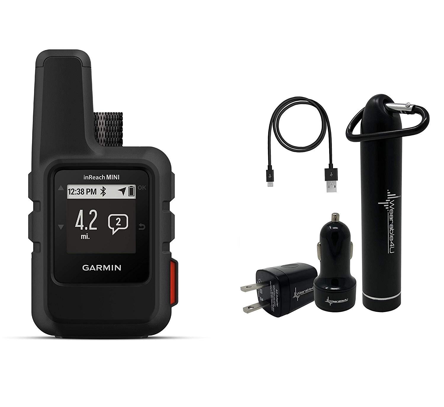 Garmin InReach Mini 0100187901 with Wearable4U Ultimate Power Pack