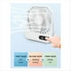 thumbnail image 4 of Ventiladores Personales Ventilador Escritorio Pequeño Portátil,Ventilador Viaje con Banco Energía,Ventilador Personal 3 Velocidades, Ventilador Silencioso para Exteriores Rosa, 4 of 5