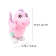 thumbnail image 3 of Miangastore 4pcs Dinosaur Clockwork Toys Cartoon Wind up Toy Kids Playthings (Random Color), 3 of 8