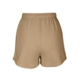 thumbnail image 6 of CHGBMOK Womens Athletic Shorts Drawstring High Waist Workout Running Shorts Comfy Loose Wide Leg Casual Shorts, 6 of 6