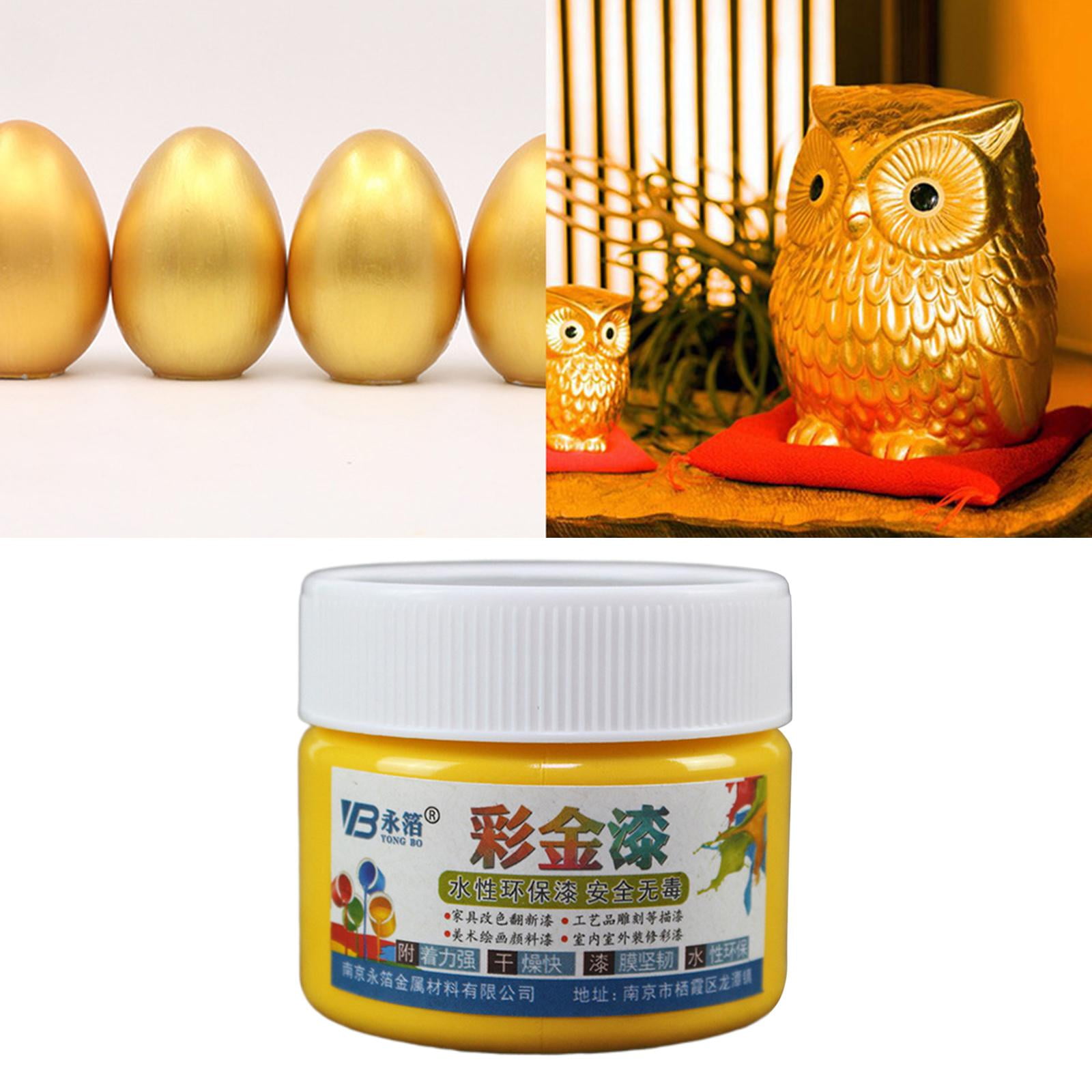 FVDPWYE Gold Color Students Acrylic Paint Coloring Non-Toxic Pigments For Art Crafts Canvas DIY Beginners Painting Supplies