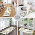 thumbnail image 6 of Yayeee Runner Rug for Bedroom 2'x6' Machine Washable Hallway Non Slip Mat, Yellow Floral, 6 of 8