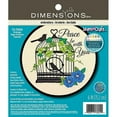 thumbnail image 2 of Dimensions/Learn-A-Craft Embroidery Kit 6" Round-Birdcage-Stitched In Thread, 2 of 2