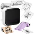 thumbnail image 1 of Mini Sticker Printer Print Pods Mini Printer MX Mini Photo Printer with Paper Roll Portable Inkless Mini Maker for Phone Print Pods for Learning Note Photos Journal, 1 of 9