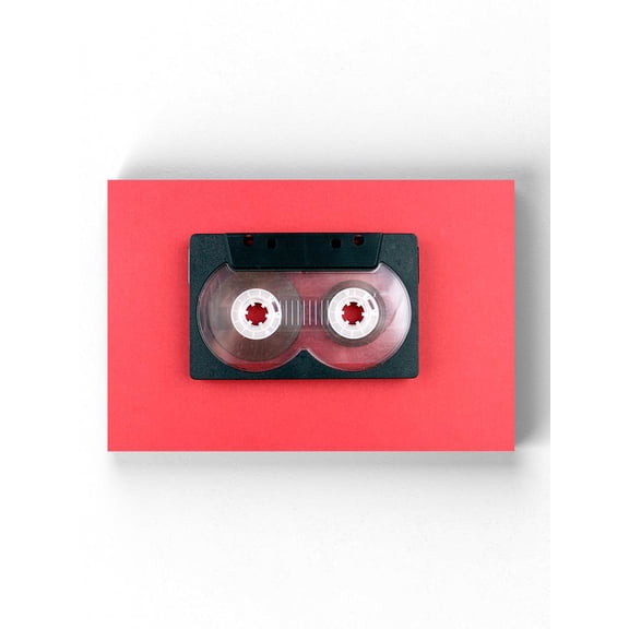 Old Audio Cassette Wrapped Canvas -Image by Shutterstock,